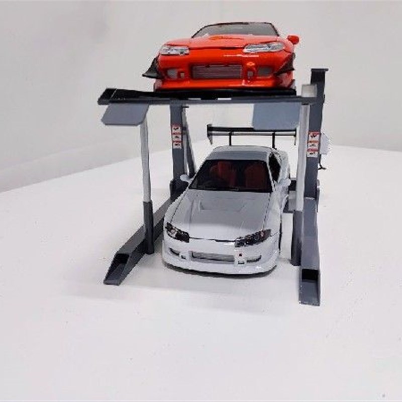 1/18 1/24 1/43 1/64 Japanese Style Lift Scene Prop Model Car