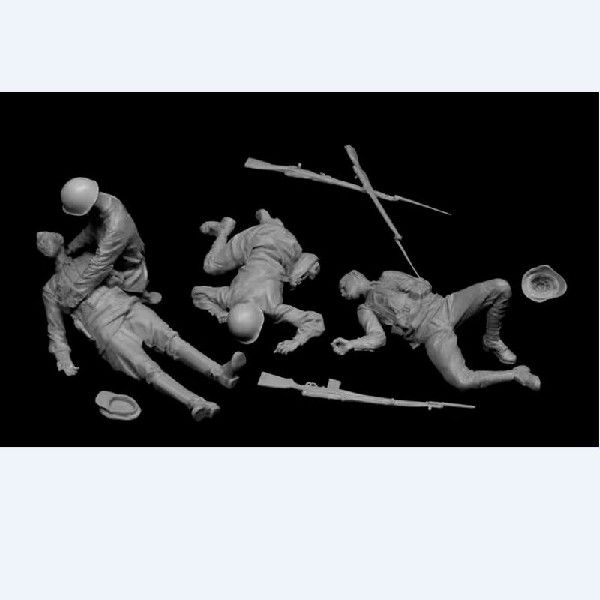 1/35 Resin Die-Cast Character Model Scene Layout Soviet Unio