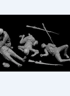 1/35 Resin Die-Cast Character Model Scene Layout Soviet Unio