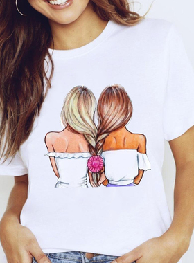 Women Graphic Travel Vacation Sweet Fashion rend Cute Printi