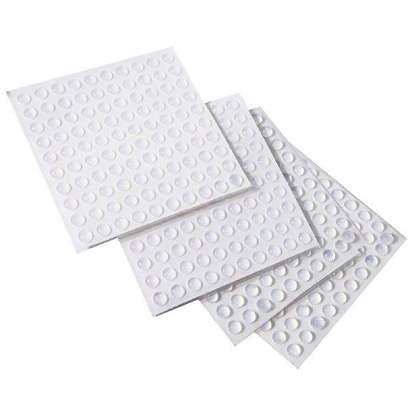 4sheets/400pcs Protective Door Noise Dampening Self
