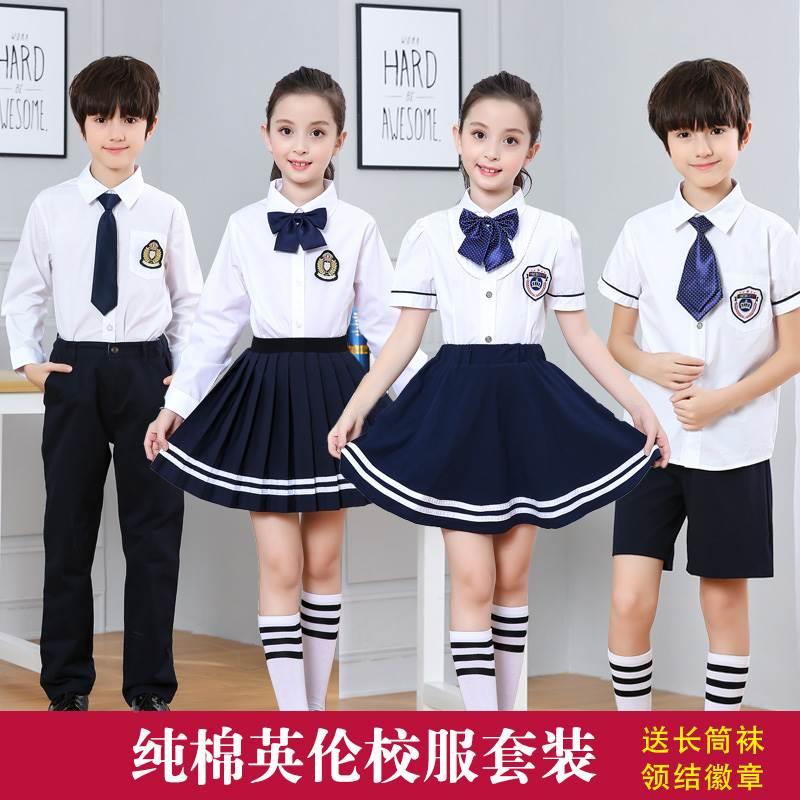 好货l中学生大合唱表演服儿童合唱团诗朗诵演小出校服装幼儿园服