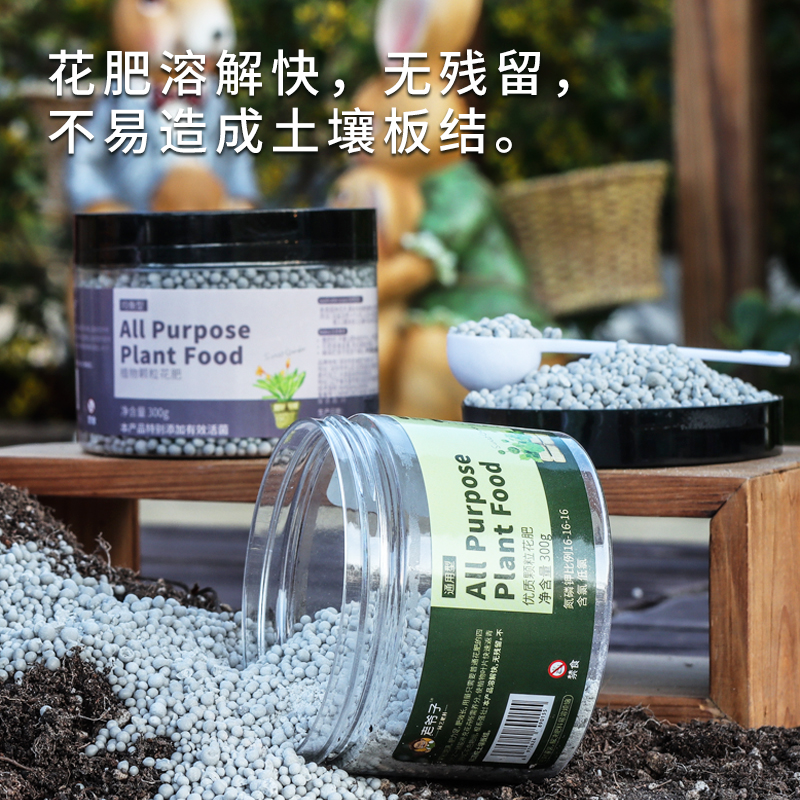 缓释肥花肥料家用种菜盆栽植物通用复合肥氮磷钾肥颗粒养花卉多肉