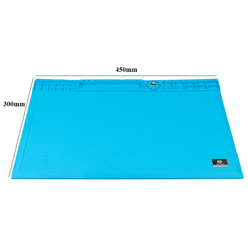 Large Size 45*30cm Heat Insulation Silicone Mat Work Desk Pa