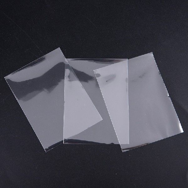 100Pcs 65*90mm Transparent Collection Card Film Card Set