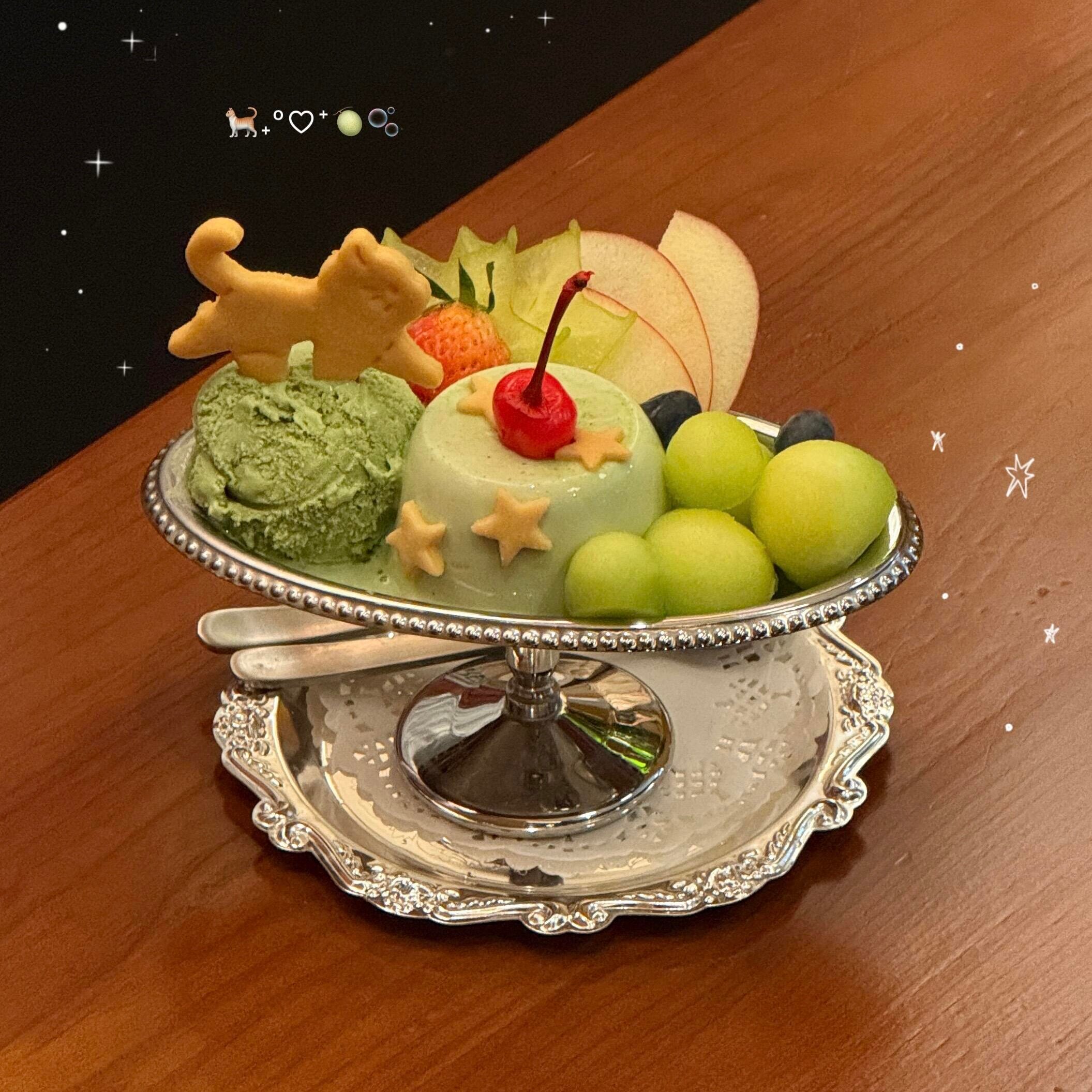 古早昭和风下午茶布丁果盘304不锈钢椭圆香蕉船形水果点心蛋糕盘