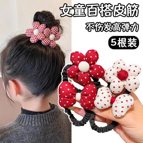 儿童头绳蝴蝶结发圈皮筋