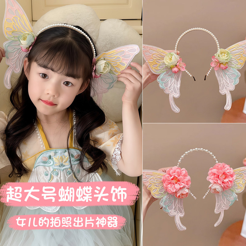 女儿发饰~宝妈都夸好看图片