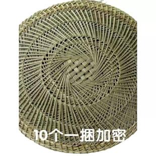 篦子隔水蒸格家用圆形蒸笼草垫蒸笼草垫子蒸笼垫小笼包子 蒸馒头