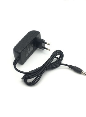 欧规100-240V50/60HzAC/DC OUTPUT:+ 12V 2.0A电源适配器充电插头