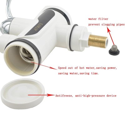 3000W Instantaneous Water Heater Tap Tankless Water Heater F