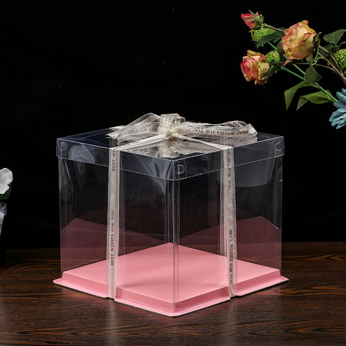 好货I transparent birthday cake f Box Plus/6/8/10/A14/12/16