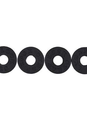 4pcs Electric Guitar Strap Locks Blocks Rubber Material Bass