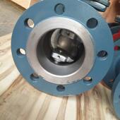 16C气动V型球阀法兰工业碳钢气动球阀W二通式 定制 VQ647Y 球阀