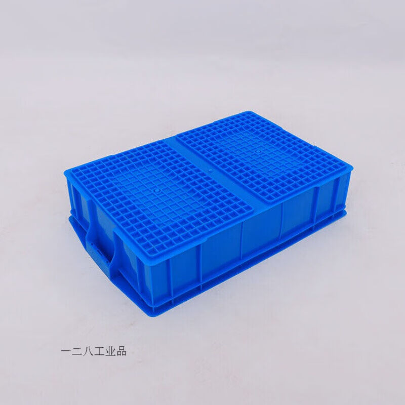 好货塑料分格周转箱530四格收纳框大号塑料物料箱大四格箱590*385