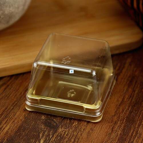 好货new50 Sets Square Moon Cake Trays Mooncake Packaging Box