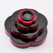 Flower Plum Eye Plate Beauty Size Shadow Big Blossom