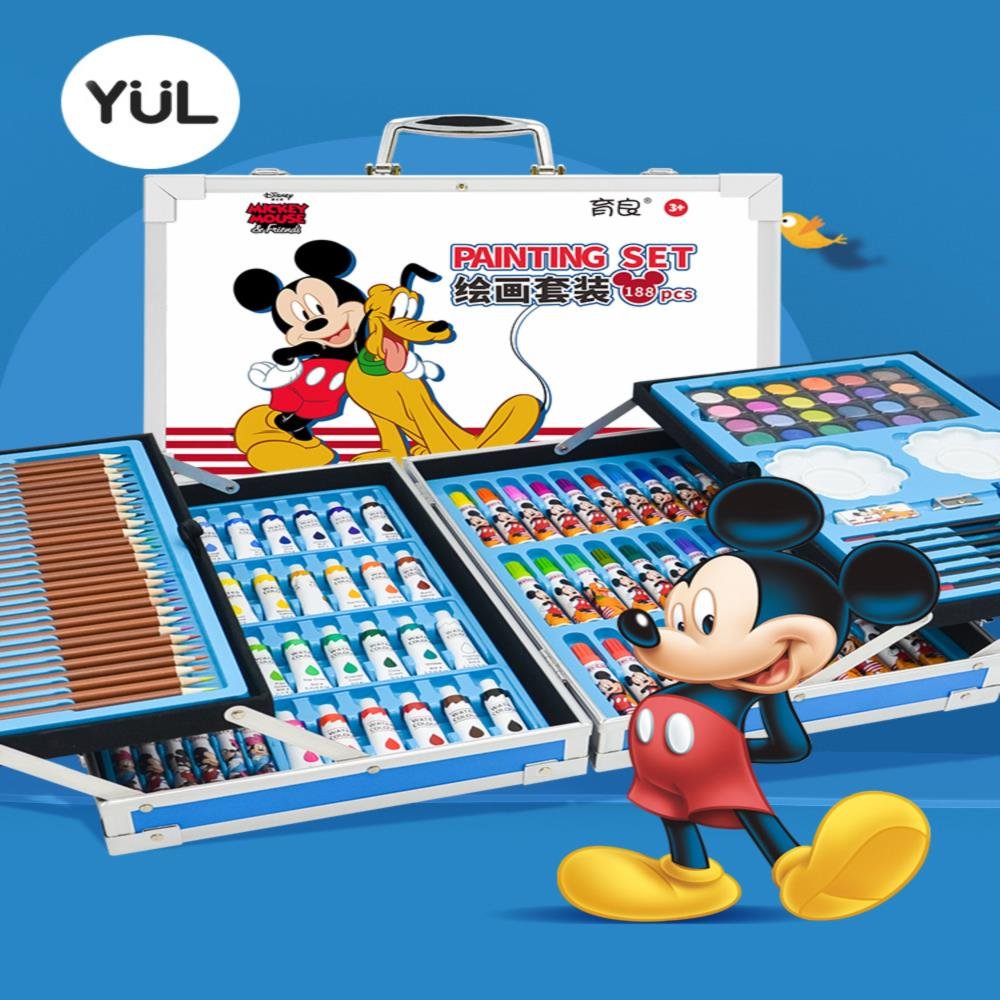 儿童画画工具套装幼儿园水彩笔绘画小学生美术学习用品画笔礼盒