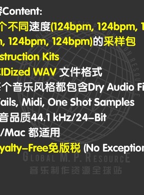 S002 Tech House (Producer Loops) 采样音乐制作音源编曲