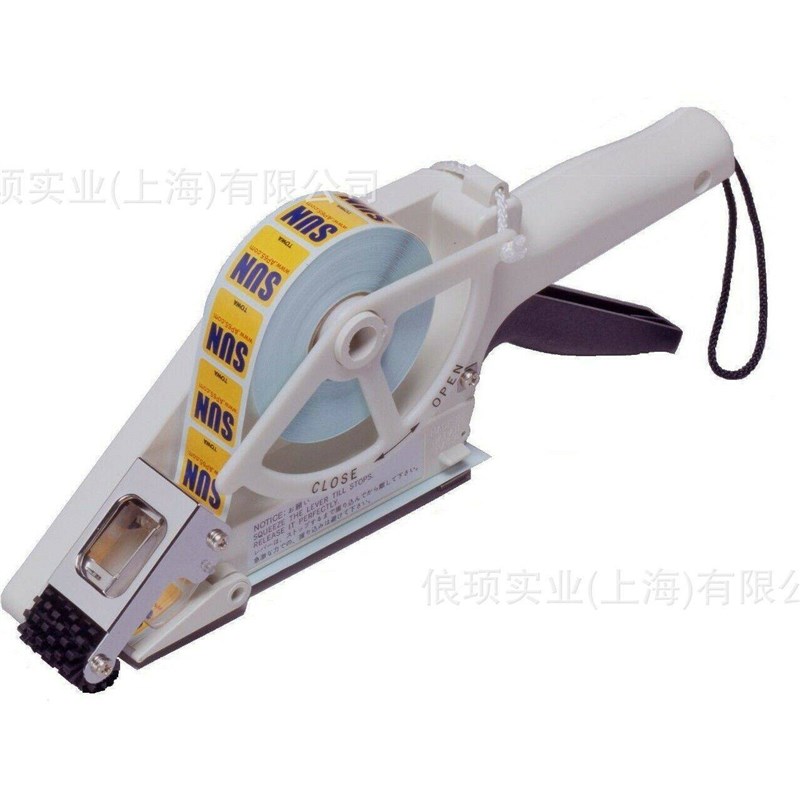原装进口 日本 手持式不干胶标签机手动车标贴机人工贴标签手动