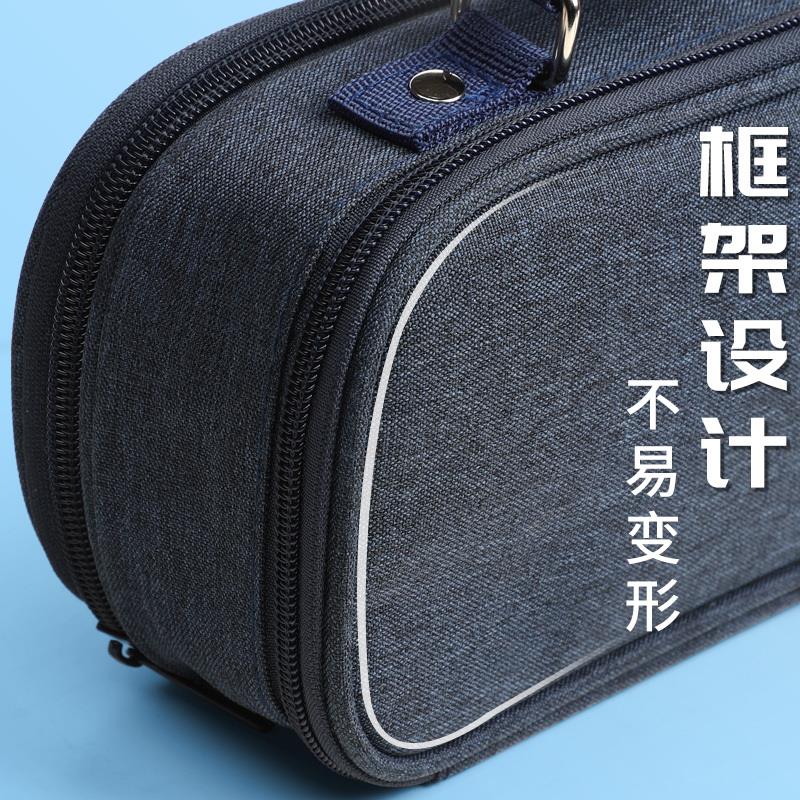 超大容量笔袋男孩版2023年新款初高中生5层铅笔盒男童小学生高颜