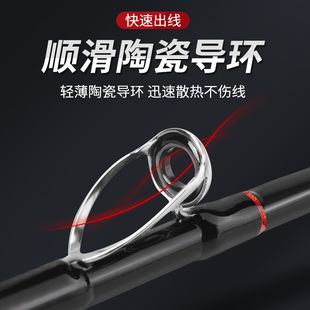 好货筏钓竿全钛合金竿稍 夜光桥筏竿裸竿新款桥钓鱼竿伸缩定位单