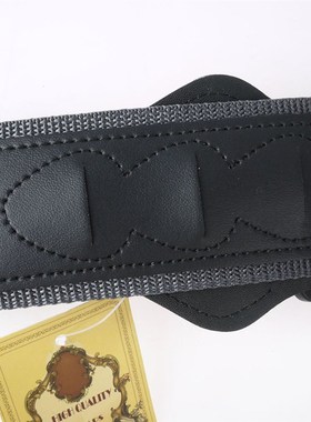 Electric Acoustic Bass Guitar Strap W/3 Pick Plectrums Holde