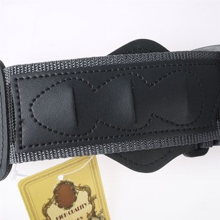 Electric Acoustic Bass Guitar Strap W/3 Pick Plectrums Holde