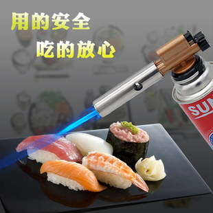 天然气喷火枪高温焊枪卡式瓦斯罐焊铜喷枪便携式喷灯烘焙抢火枪头