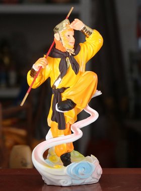 高档12寸齐天大圣佛像 孙悟空斗战胜佛神像 生肖猴家用供奉摆件