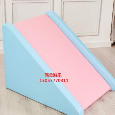 儿童防撞海洋球池游乐场软包沙池围栏室内波波池幼儿园软体游戏区