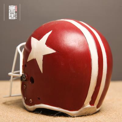 ESuropean Retro Old Cafe Bar Shop Restaurant Old Helmet Win