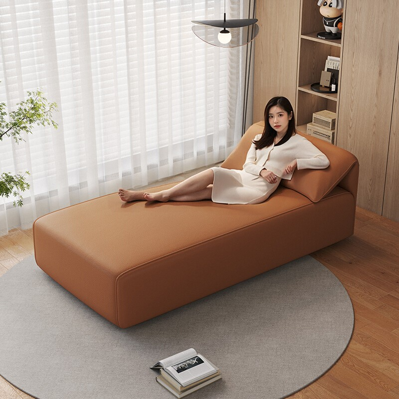 意式轻奢猫抓皮大象耳朵沙发