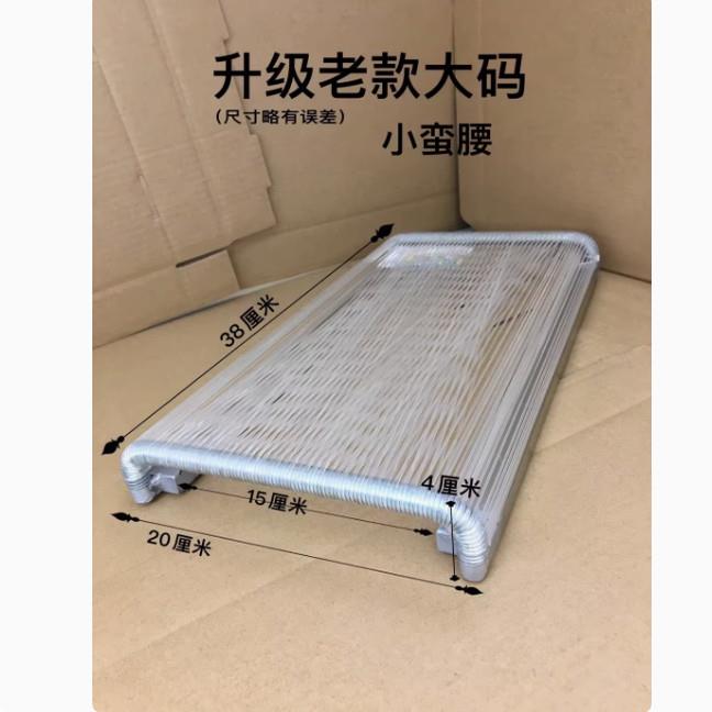 小蛮腰不锈钢冰坐垫服装工厂车间办公员工老版夏专用透气网格枕头