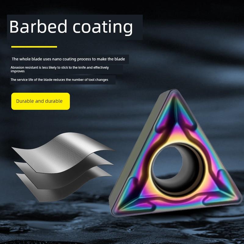 数控三角刀片内孔不锈钢铸铁专用TCMT090204/16T304/110204刀粒