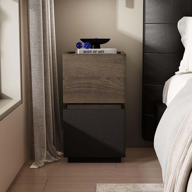 超窄床头柜创意迷你30cm储物卧室轻奢组合小型设计高级感床边柜子