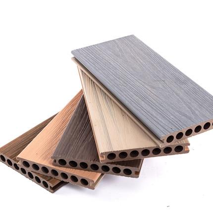 塑木地板户外露台防水天台地面室外阳台二代共挤庭院防腐木塑围栏