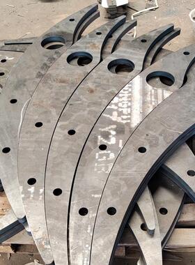 钢板激光切割加工A3 Q235 Q355 Q690 45#耐磨板折弯焊接钻孔攻丝