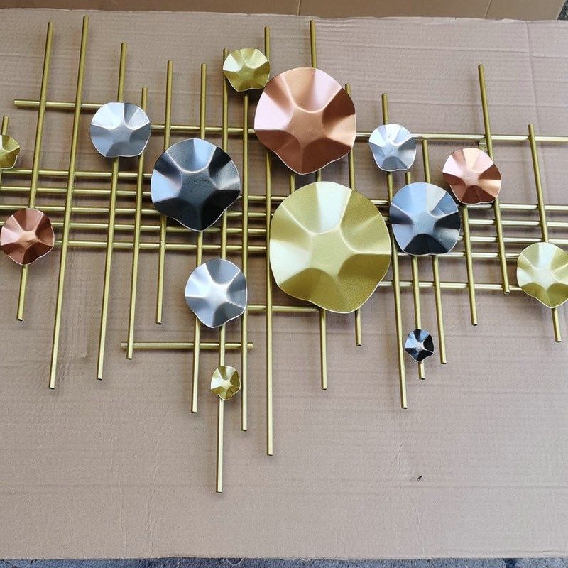 北欧轻奢铁艺立体几何抽象挂饰客厅沙发背景墙卧室过道墙壁挂装饰,家居饰品,壁饰,淘宝优惠券,粉丝福利购,淘宝优惠卷