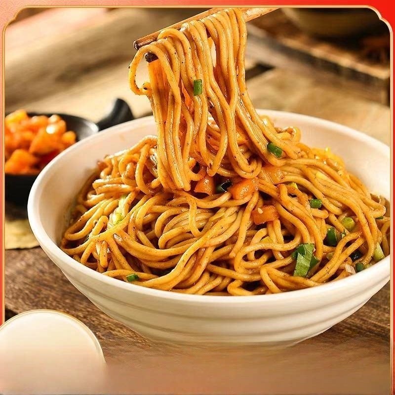 朱丫头信阳热干面 正宗无添加碱水面 红油味酱香味拌面特色美食