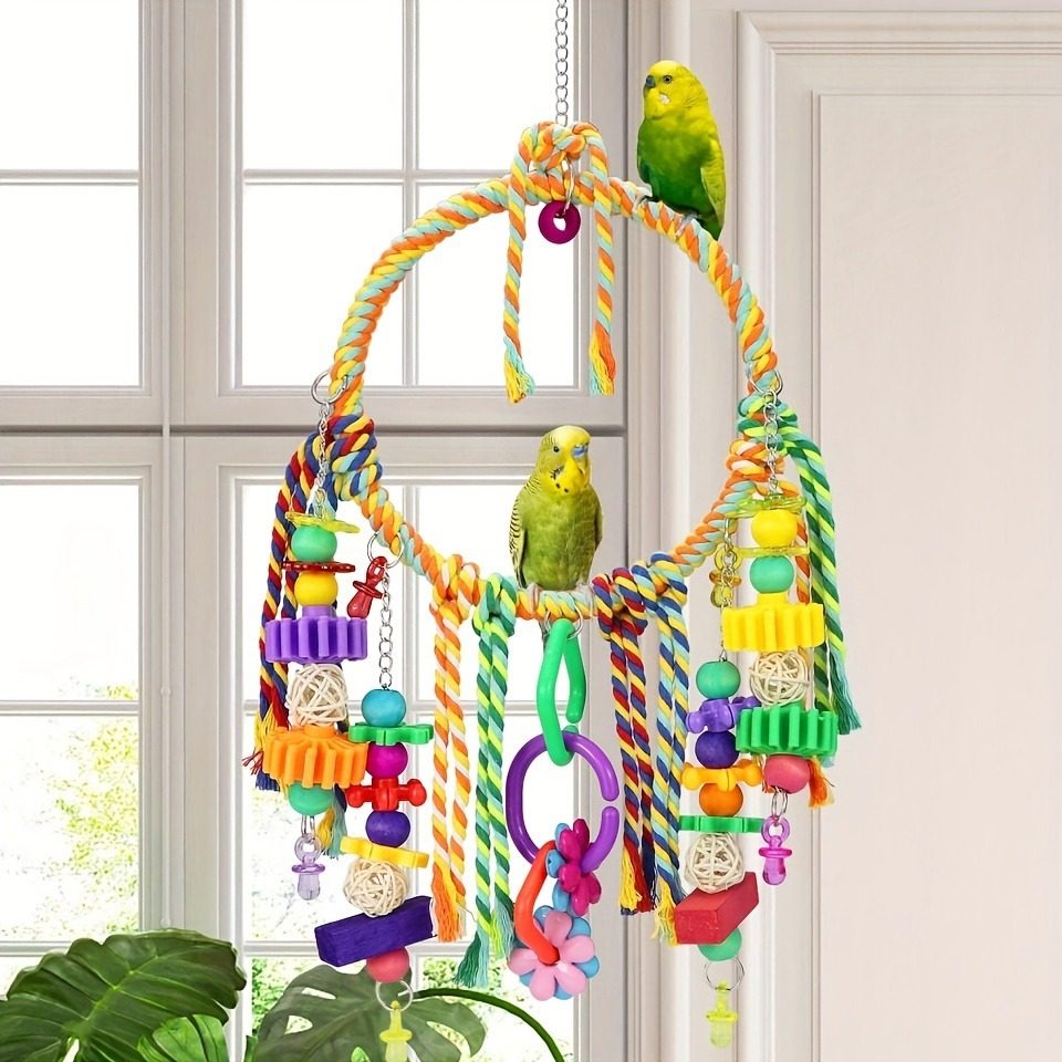 鹦鹉鸟笼装饰解闷玩具