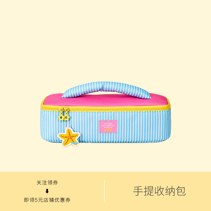 卷发棒直板夹吹风机通用收纳包旅行大容量防尘防潮便携手提整理袋图片