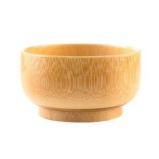 竹碗纯天然无漆竹制荷花碗家用吃饭大号碗防摔竹子竹筒蒸饭碗商用