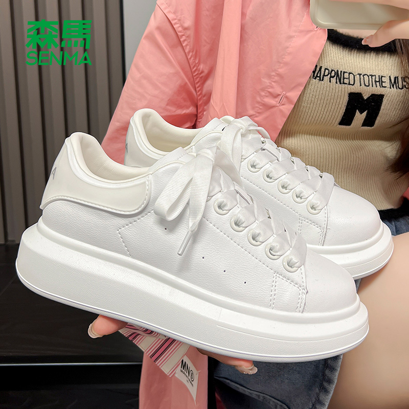 森马女鞋小白鞋女2025冬季新款