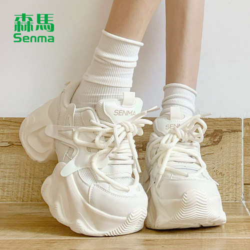 森马官方正品老爹鞋女款增高6cm