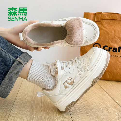 森马官方正品女鞋2025爆款棉鞋女