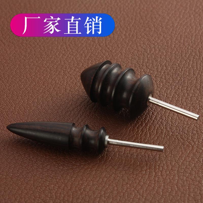 檀木打磨头 皮革打磨 可配电动打磨机 皮边抛光