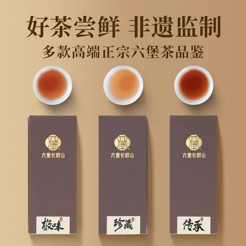 极味传承珍藏系列品鉴装正宗好品质六堡茶
