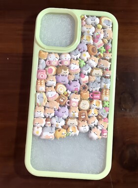 小动物手机壳贴纸立体泡棉苹果17笔记本电脑ipad背部diy迷你装饰