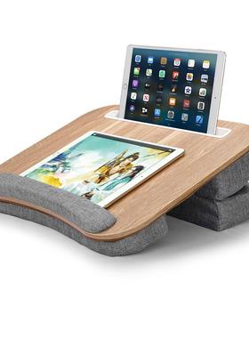 木木家懒人桌车用电脑桌lap desk膝上桌加高床上电脑桌笔记本桌子